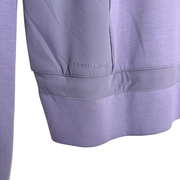 NWT TravisMathew Golden State Hoodie Women’s XL Purple Pullover Sweatshirt - Picture 7 of 10